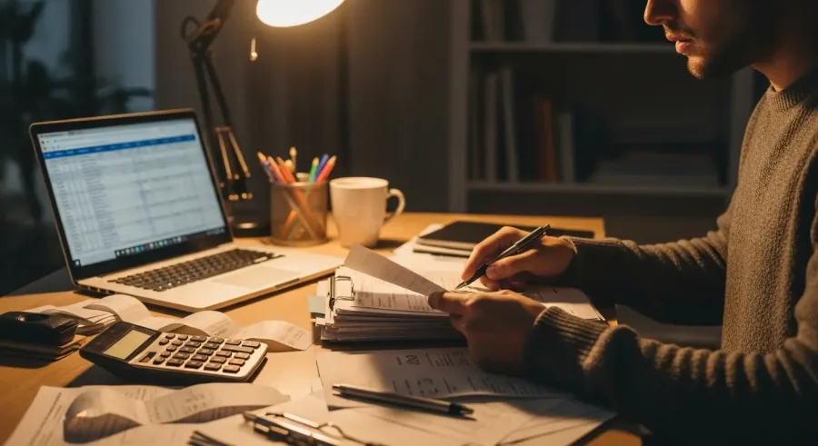 Por onde começar a organização financeira